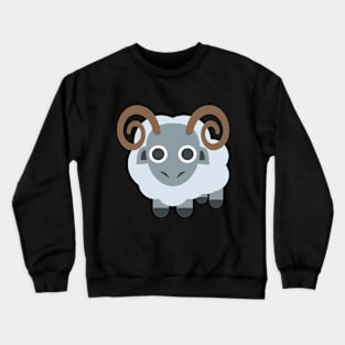 Ram emoji los angeles Crewneck Sweatshirt